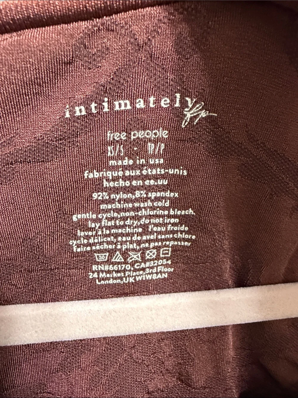 Free People Send Love Bodysuit